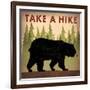 Take a Hike Black Bear-Ryan Fowler-Framed Art Print