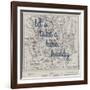 Take a Hike, Buddy - 1881, Yellowstone National Park 1881, Wyoming, United States Map-null-Framed Giclee Print