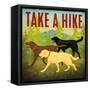 Take a Hike Lab II-Ryan Fowler-Framed Stretched Canvas