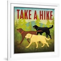 Take a Hike Lab II-Ryan Fowler-Framed Art Print