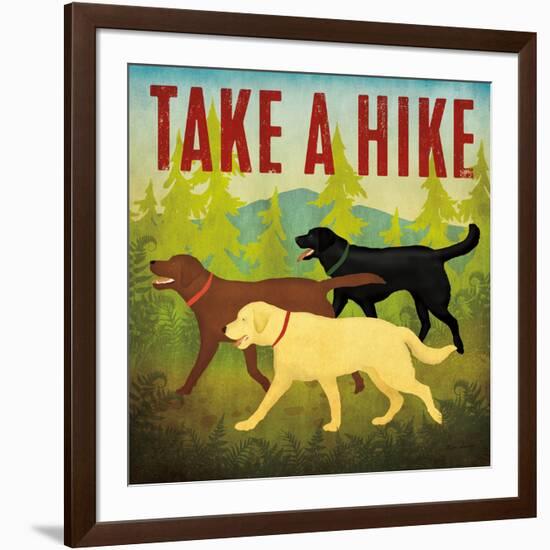 Take a Hike Lab II-Ryan Fowler-Framed Art Print