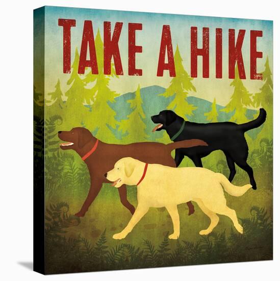 Take a Hike Lab II-Ryan Fowler-Stretched Canvas