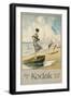 'Take a Kodak with you' - Ein Werbeplakat der Firma Kodak. Ca. 1910-Claude Shepperson-Framed Giclee Print