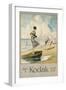 'Take a Kodak with you' - Ein Werbeplakat der Firma Kodak. Ca. 1910-Claude Shepperson-Framed Giclee Print