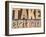 Take Action-PixelsAway-Framed Art Print