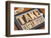 Take Action-PixelsAway-Framed Photographic Print