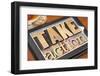 Take Action-PixelsAway-Framed Photographic Print