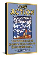 Take Action-null-Stretched Canvas