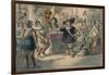 Take Away That Bauble: Cromwell Dissolving the Long Parliament, 1850-John Leech-Framed Giclee Print