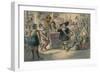 Take Away That Bauble: Cromwell Dissolving the Long Parliament, 1850-John Leech-Framed Giclee Print