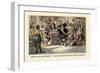 Take Away That Bauble: Cromwell Dissolving the Long Parliament-John Leech-Framed Art Print