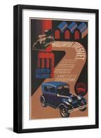 Take Care of Your Car, 1930-Sergei Dmitrievich Igumnov-Framed Giclee Print