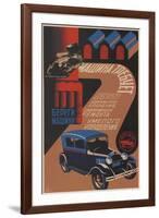 Take Care of Your Car, 1930-Sergei Dmitrievich Igumnov-Framed Giclee Print