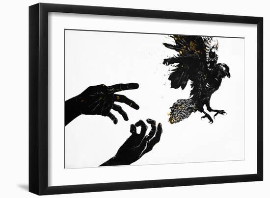 Take Care-Alex Cherry-Framed Premium Giclee Print