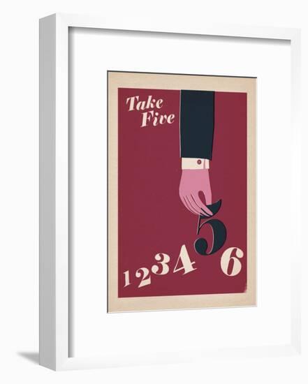 Take Five-Anthony Peters-Framed Art Print