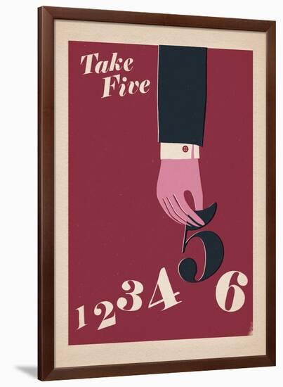 Take Five-Anthony Peters-Framed Giclee Print