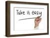Take it Easy-airdone-Framed Photographic Print