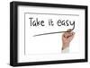 Take it Easy-airdone-Framed Photographic Print