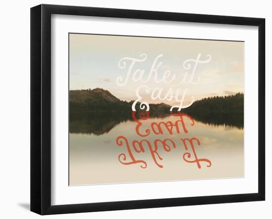 Take it Easy-Danielle Kroll-Framed Giclee Print