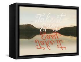 Take it Easy-Danielle Kroll-Framed Stretched Canvas