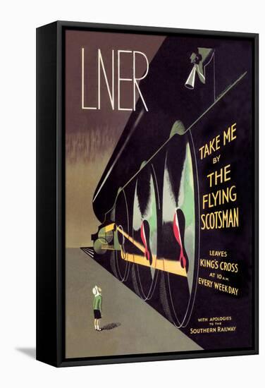 Take Me by the Flying Scotsman-null-Framed Stretched Canvas