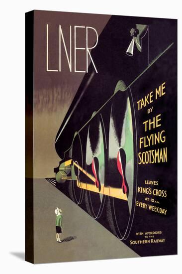 Take Me by the Flying Scotsman-null-Stretched Canvas