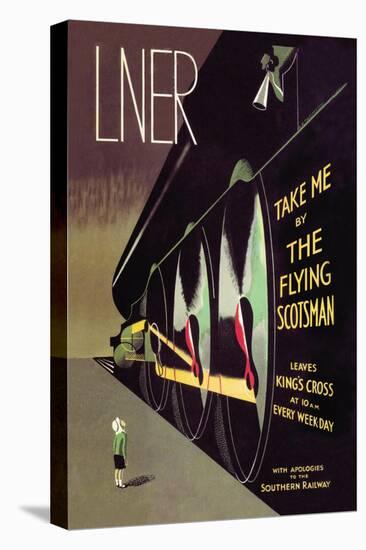 Take Me by the Flying Scotsman-null-Stretched Canvas