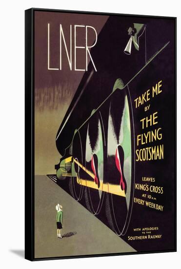 Take Me by the Flying Scotsman-null-Framed Stretched Canvas