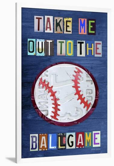 Take Me Out to the Ballgame-Design Turnpike-Framed Giclee Print