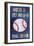 Take Me Out to the Ballgame-Design Turnpike-Framed Giclee Print