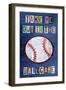 Take Me Out to the Ballgame-Design Turnpike-Framed Giclee Print