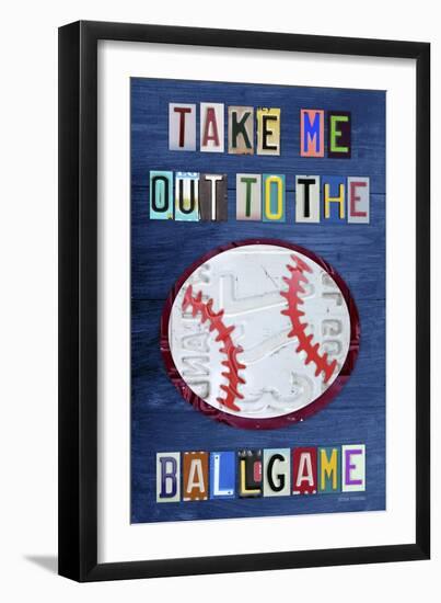 Take Me Out to the Ballgame-Design Turnpike-Framed Giclee Print