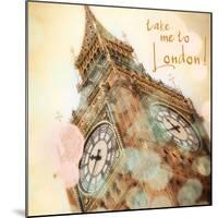 Take Me to London-Emily Navas-Mounted Premium Giclee Print