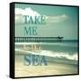 Take Me To The Sea-Marlana Semenza-Framed Stretched Canvas