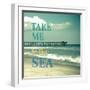 Take Me To The Sea-Marlana Semenza-Framed Art Print