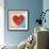 Take my Heart-Anna Flores-Framed Art Print displayed on a wall