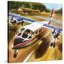 Take-Off for Success: the Britten-Norman Islander.-Wilf Hardy-Stretched Canvas