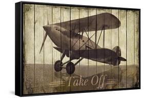 Take Off-Merri Pattinian-Framed Stretched Canvas