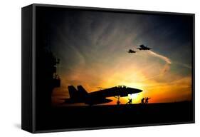 Take-Off-vadimmmus-Framed Stretched Canvas