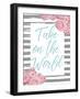 Take on the World-Patricia Pinto-Framed Art Print