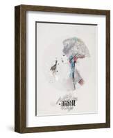 Take Pleasure-Mydeadpony-Framed Art Print