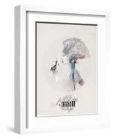 Take Pleasure-Mydeadpony-Framed Art Print