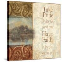 Take Pride in How Far You've Come-Tiffany Bradshaw-Stretched Canvas