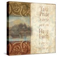 Take Pride in How Far You've Come-Tiffany Bradshaw-Stretched Canvas