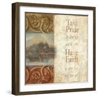 Take Pride in How Far You've Come-Tiffany Bradshaw-Framed Art Print