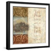 Take Pride in How Far You've Come-Tiffany Bradshaw-Framed Art Print