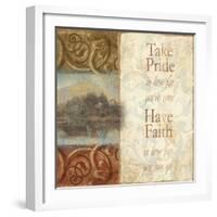 Take Pride in How Far You've Come-Tiffany Bradshaw-Framed Art Print