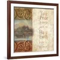 Take Pride in How Far You've Come-Tiffany Bradshaw-Framed Art Print