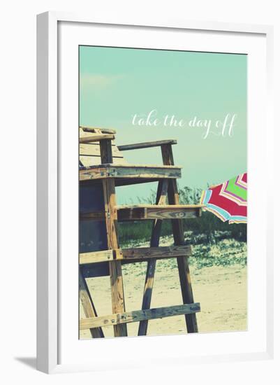 Take the Day Off-Gail Peck-Framed Photographic Print