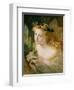Take the Fair Face of Woman, and Gently Suspending, with Butterflies, Flowers, and Jewels Attending-Sophie Anderson-Framed Giclee Print